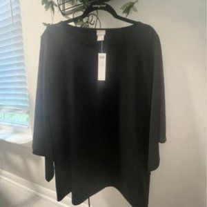 NWT Chico's Knit Top Kimono sleeve size 3